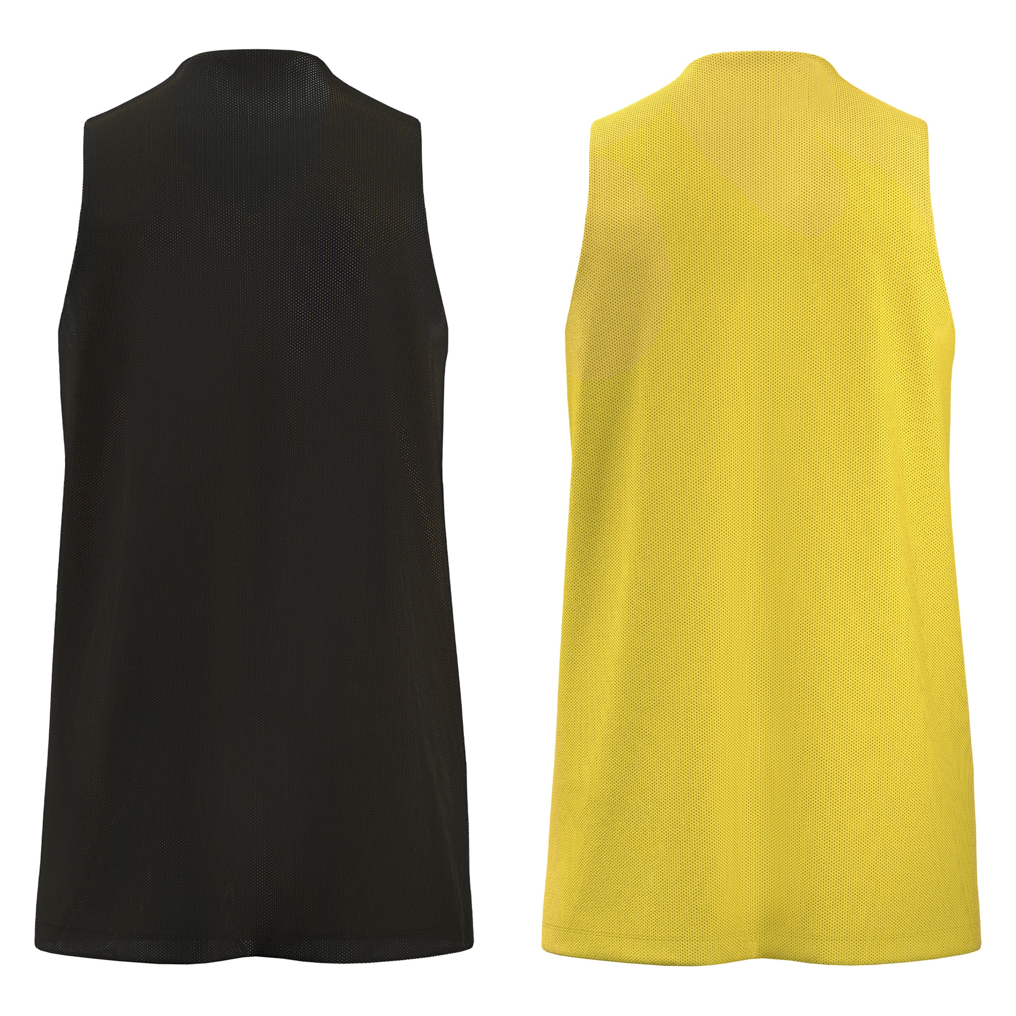 IDAHO εμφάνιση αγώνα μπάσκετ διπλής όψης BLACK/YELLOW